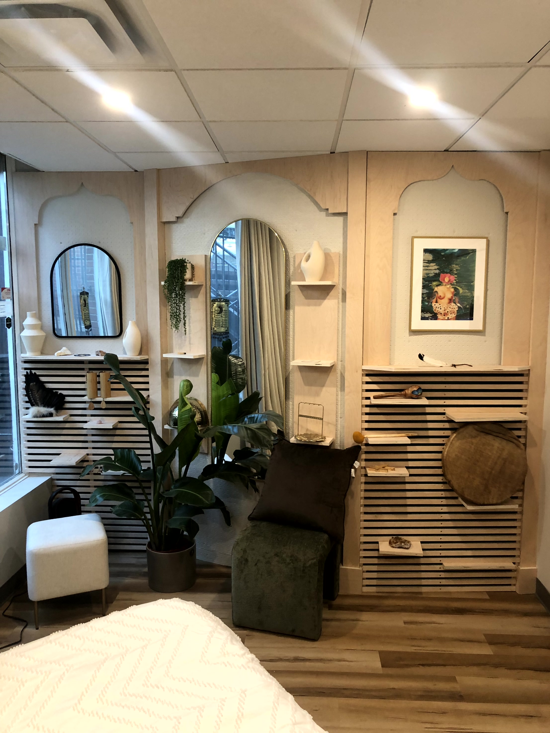 Shelving and panelling